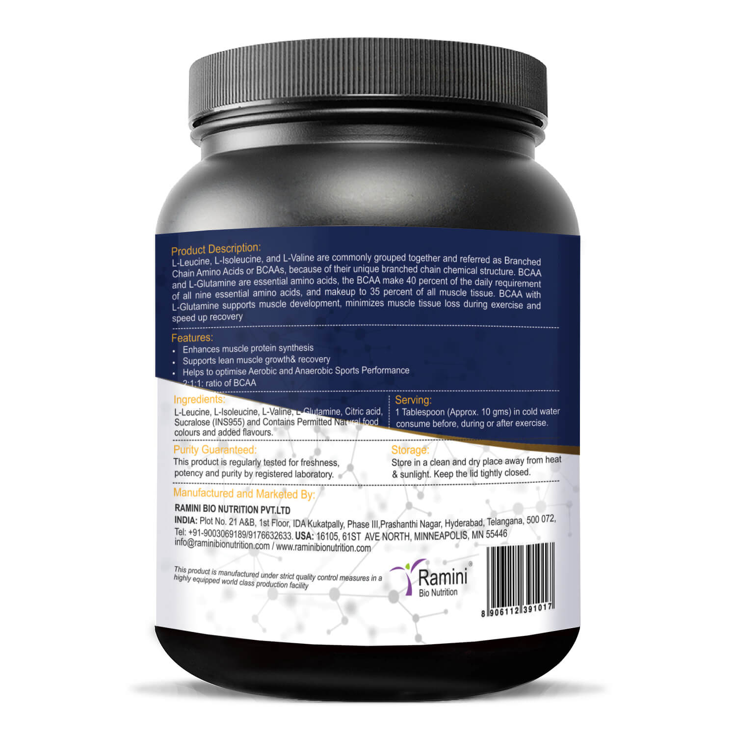 BCAA WITH L-GLUTAMNE