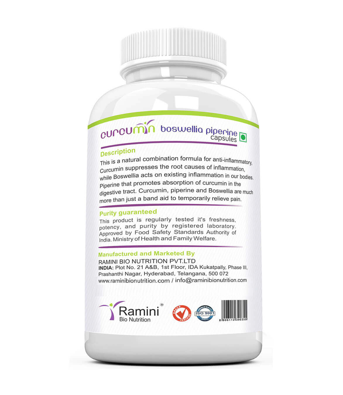 CURCUMIN PIPERINE BOSWELLIA Capsules