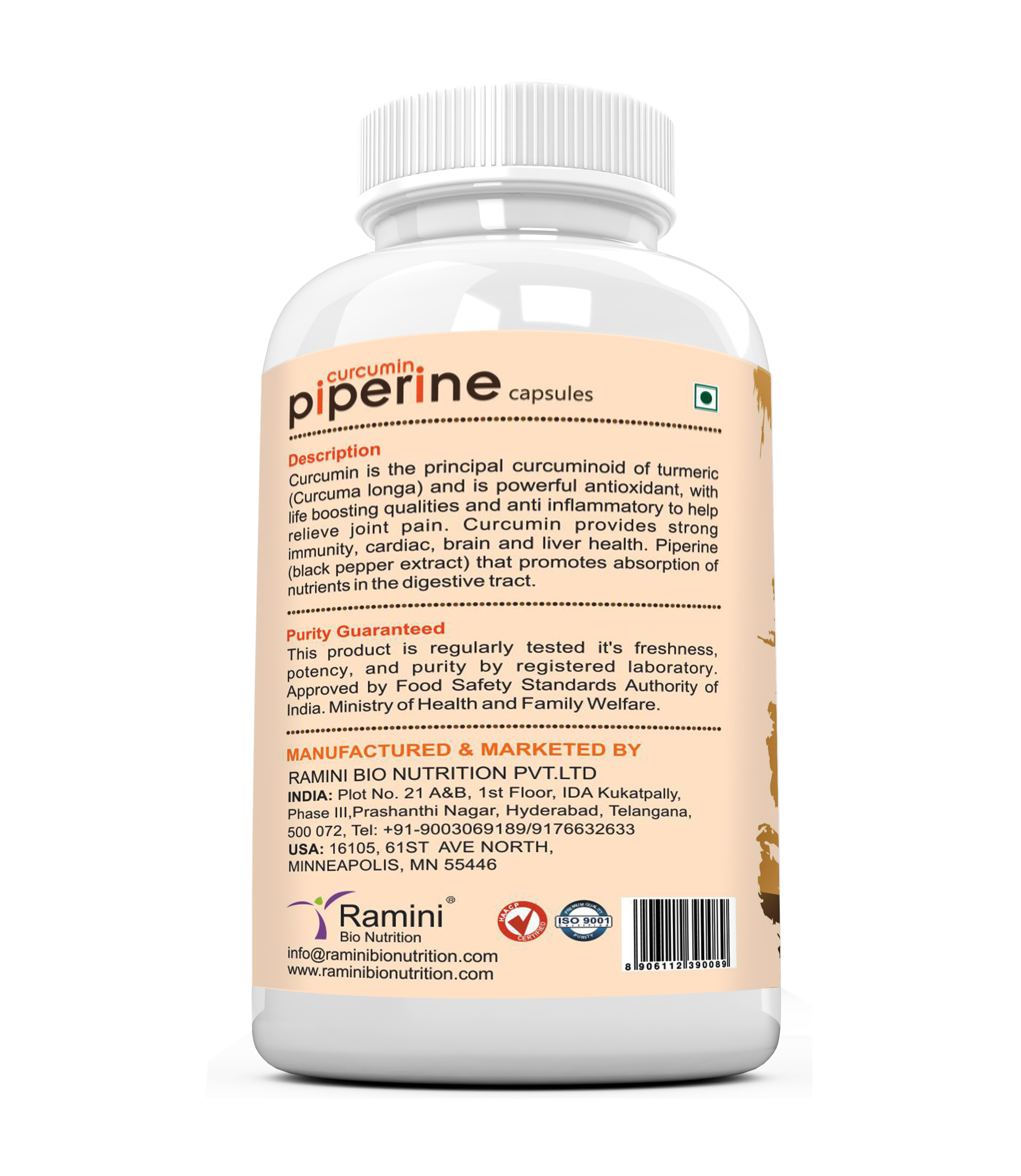 CURCUMIN PIPERINE Capsules