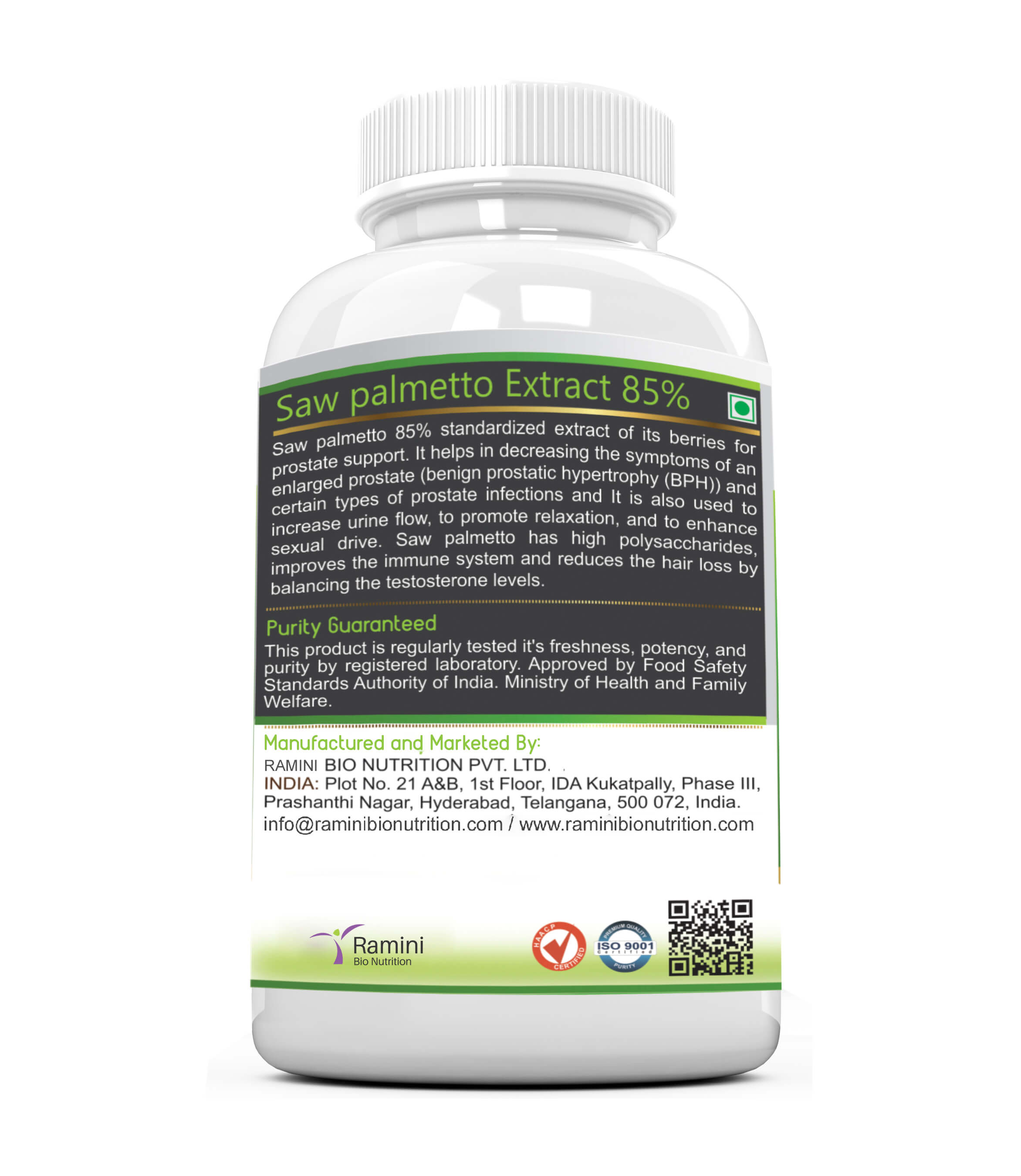 SAW PALMETTO 160 mg Capsules