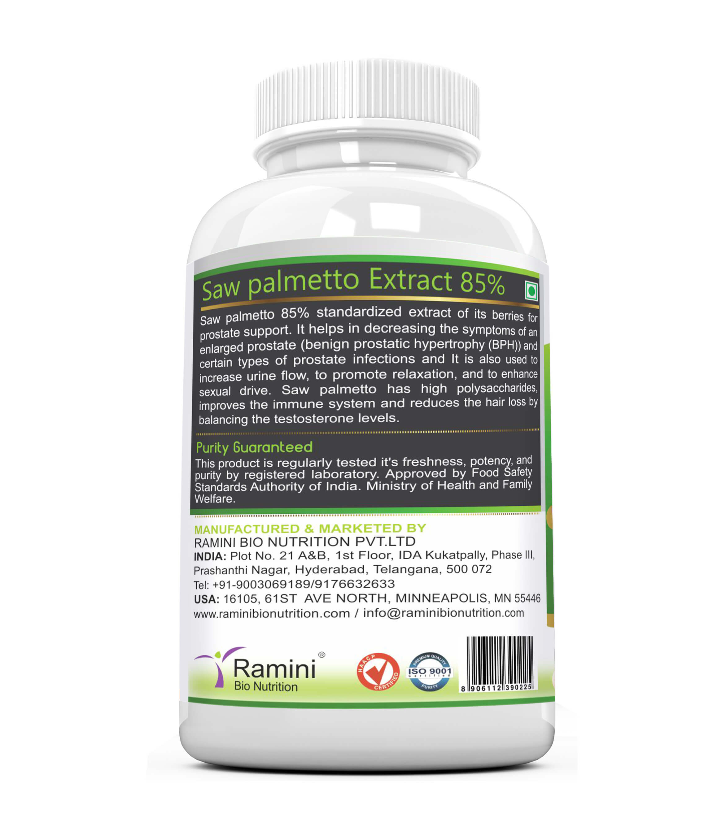 SAW PALMETTO 160 mg Capsules