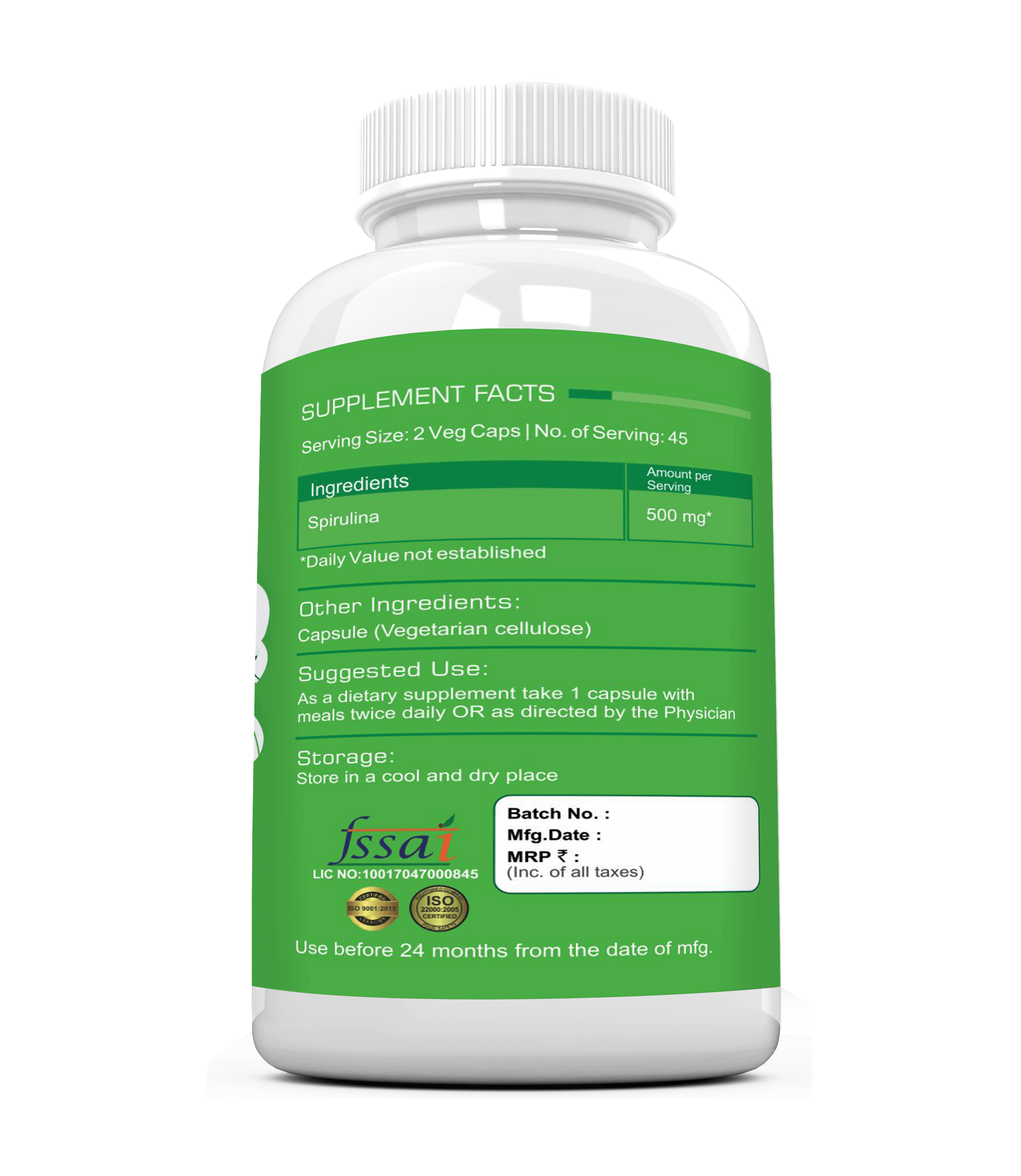 SPIRULINA Capsules